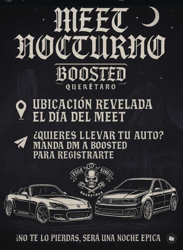 ACCESSO MEET NOCTURNA 23 de AGOSTO